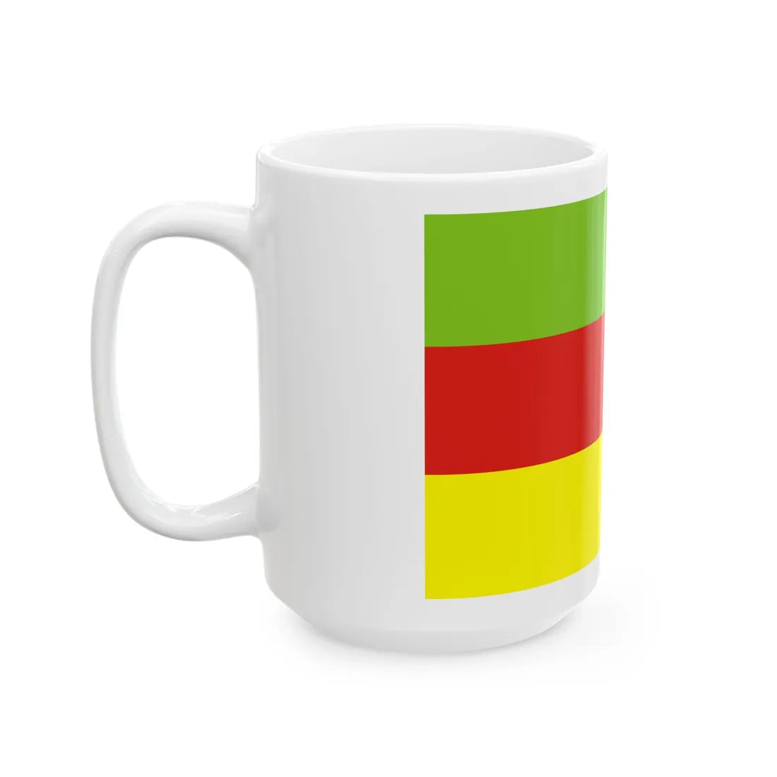 Bandera Bodoland (India) White Coffee Mug - Go Mug Yourself