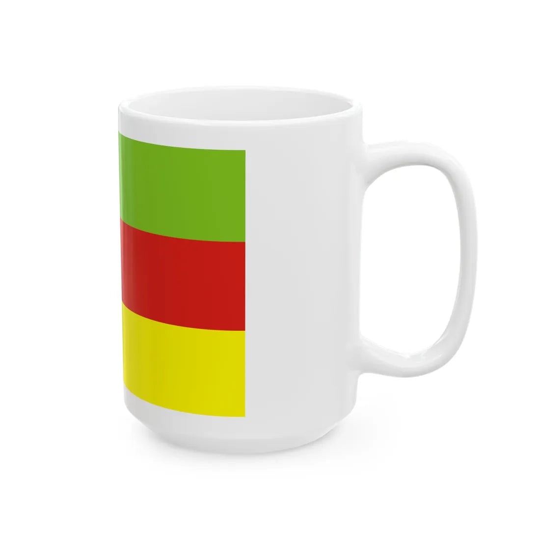 Bandera Bodoland (India) White Coffee Mug - Go Mug Yourself