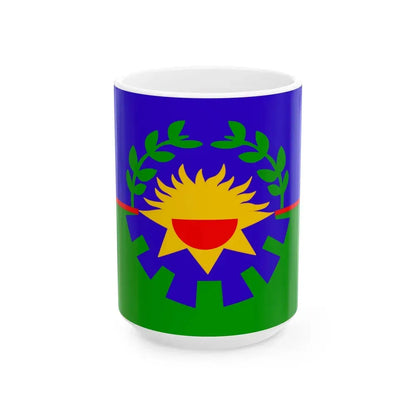 Bandera Buenos Aires (Argentina) White Coffee Mug 15oz - Go Mug Yourself