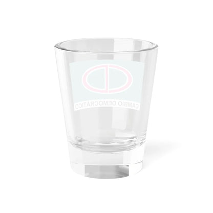 Bandera - Cambio Democratico Panama (Panama) Shot Glass 1.5oz - Go Mug Yourself