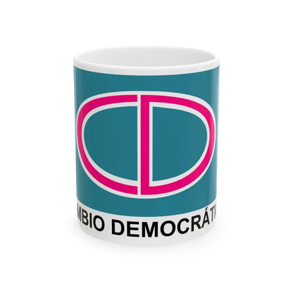 Bandera - Cambio Democratico Panama (Panama) White Coffee Mug 11oz - Go Mug Yourself