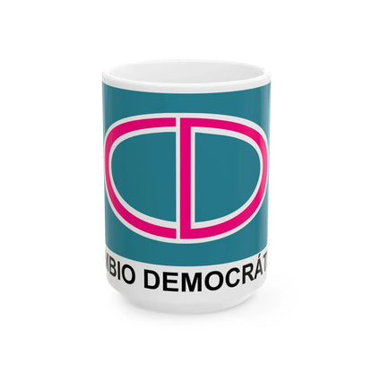 Bandera - Cambio Democratico Panama (Panama) White Coffee Mug 15oz - Go Mug Yourself