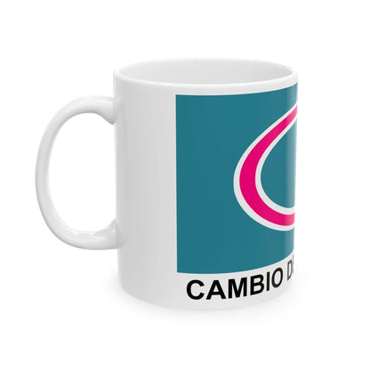 Bandera - Cambio Democratico Panama (Panama) White Coffee Mug - Go Mug Yourself