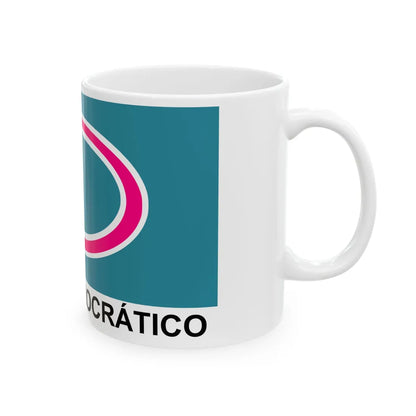 Bandera - Cambio Democratico Panama (Panama) White Coffee Mug - Go Mug Yourself