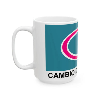 Bandera - Cambio Democratico Panama (Panama) White Coffee Mug - Go Mug Yourself