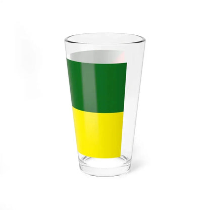 Bandera Canton Chordeleg (Ecuador) Pint Glass 16oz - Go Mug Yourself