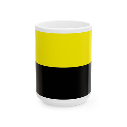 Bandera Canton de Dota (Costa Rica) White Coffee Mug-15oz-Go Mug Yourself