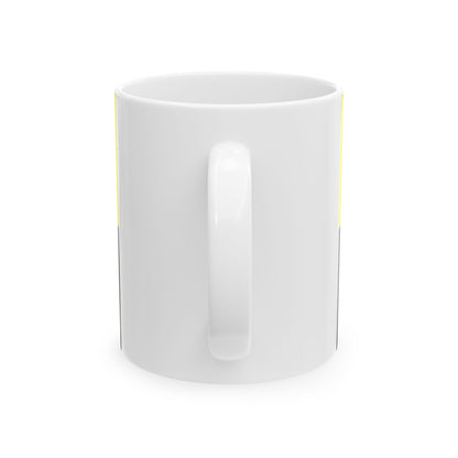 Bandera Canton de Dota (Costa Rica) White Coffee Mug-Go Mug Yourself