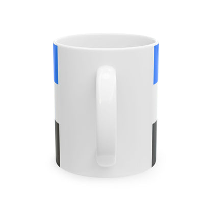 Bandera Canton de Grecia (Costa Rica) White Coffee Mug-Go Mug Yourself