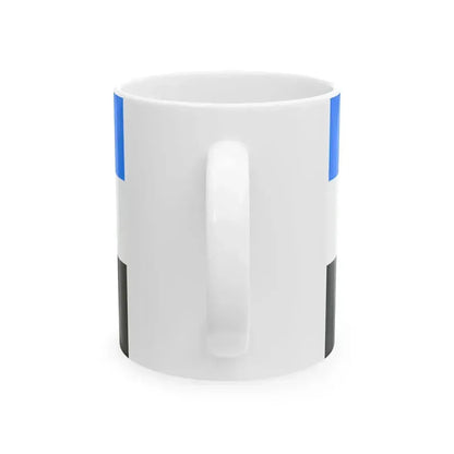 Bandera Canton de Grecia (Costa Rica) White Coffee Mug - Go Mug Yourself