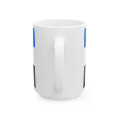Bandera Canton de Grecia (Costa Rica) White Coffee Mug-Go Mug Yourself