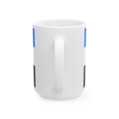 Bandera Canton de Grecia (Costa Rica) White Coffee Mug - Go Mug Yourself