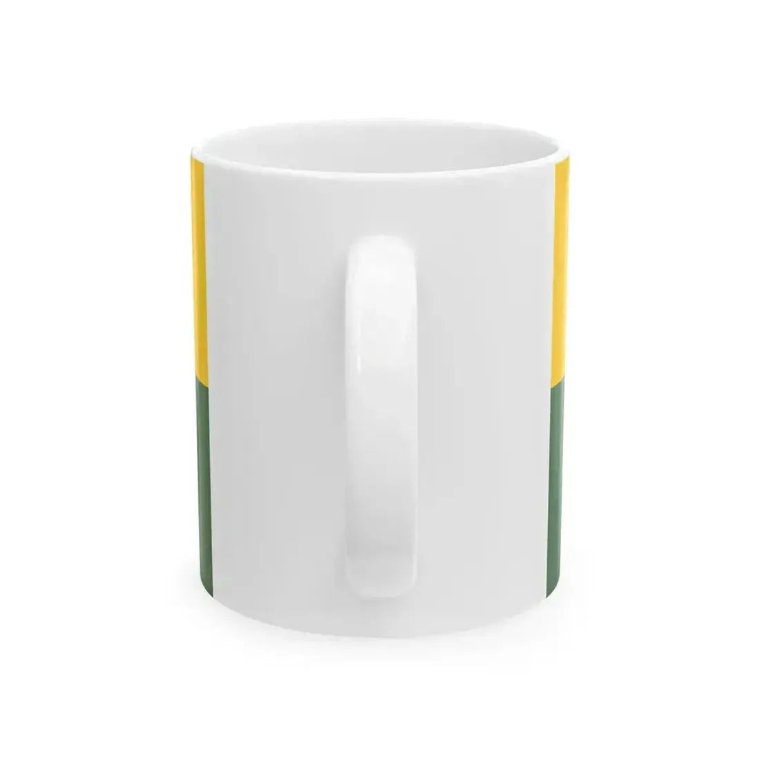 Bandera Canton El Pan (Ecuador) White Coffee Mug - Go Mug Yourself