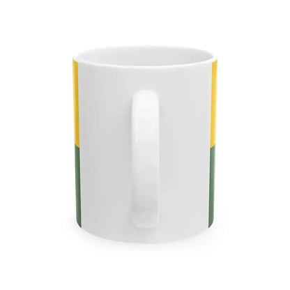 Bandera Canton El Pan (Ecuador) White Coffee Mug - Go Mug Yourself