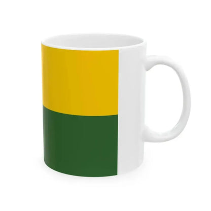 Bandera Canton El Pan (Ecuador) White Coffee Mug - Go Mug Yourself