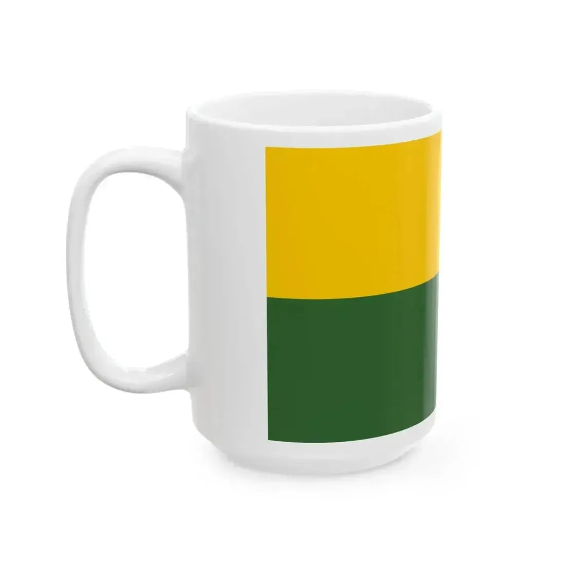 Bandera Canton El Pan (Ecuador) White Coffee Mug - Go Mug Yourself