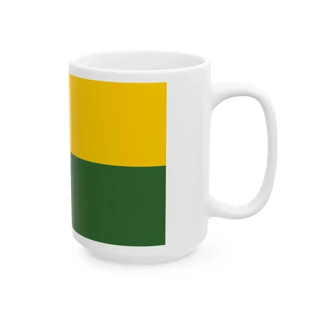 Bandera Canton El Pan (Ecuador) White Coffee Mug - Go Mug Yourself