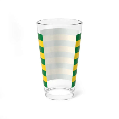Bandera Canton Gualaceo (Ecuador) Pint Glass 16oz - Go Mug Yourself