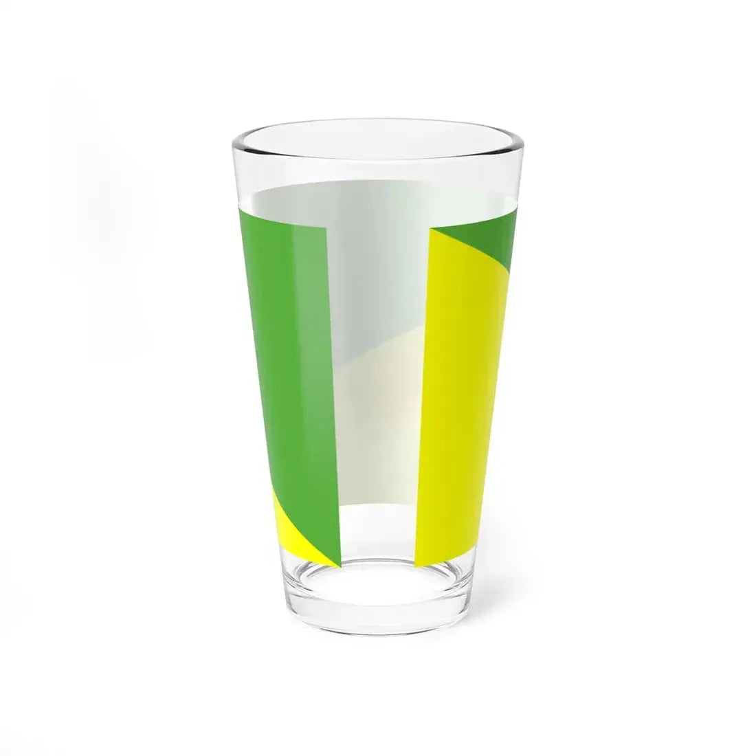 Bandera Canton Gualaquiza (Ecuador) Pint Glass 16oz - Go Mug Yourself