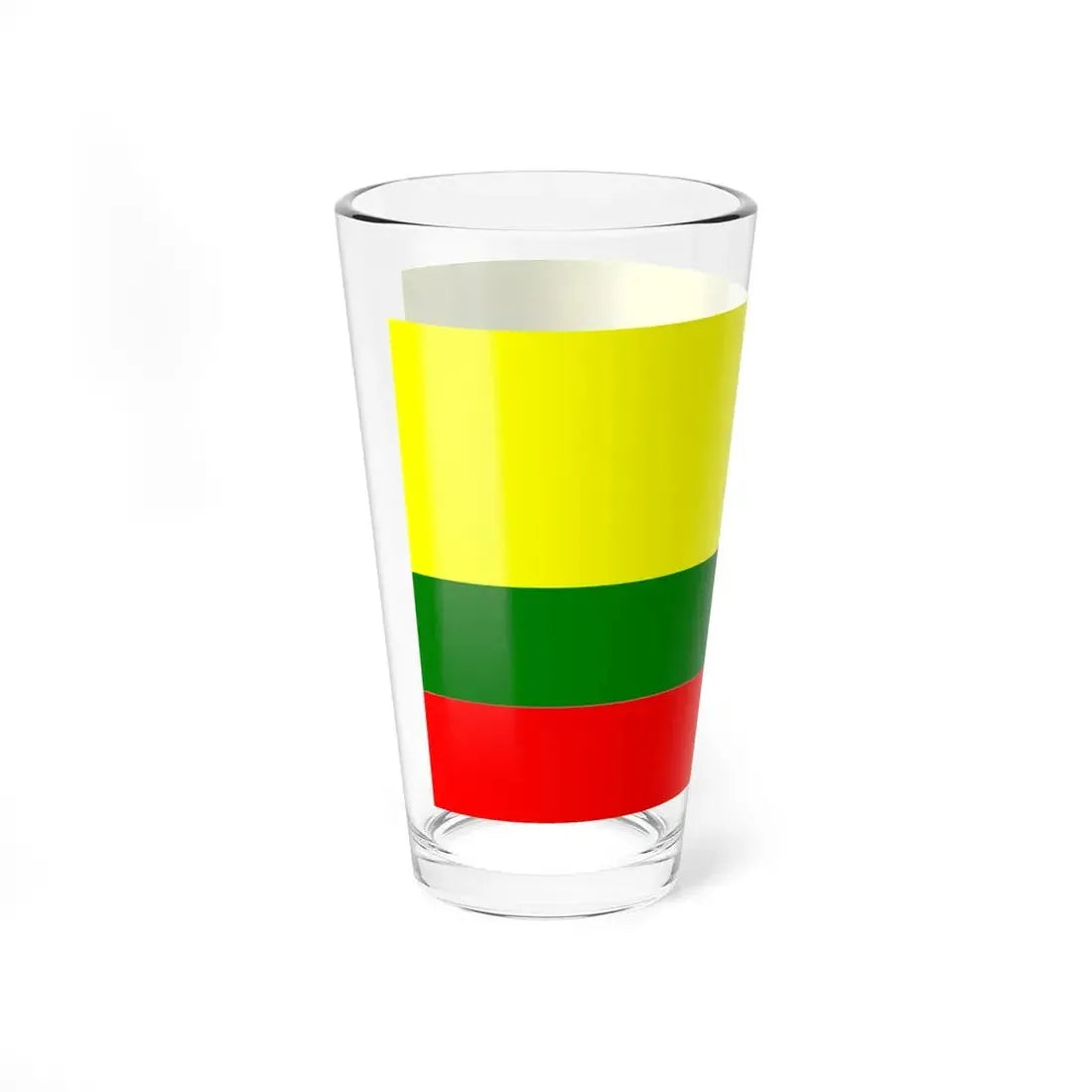 Bandera Canton Paute (Ecuador) Pint Glass 16oz - Go Mug Yourself