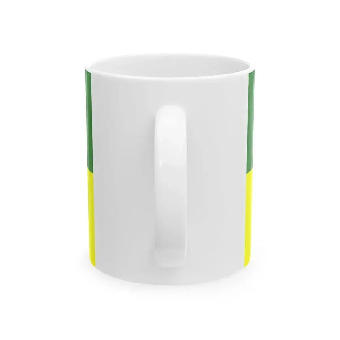 Bandera Canton San Fernando (Ecuador) White Coffee Mug - Go Mug Yourself