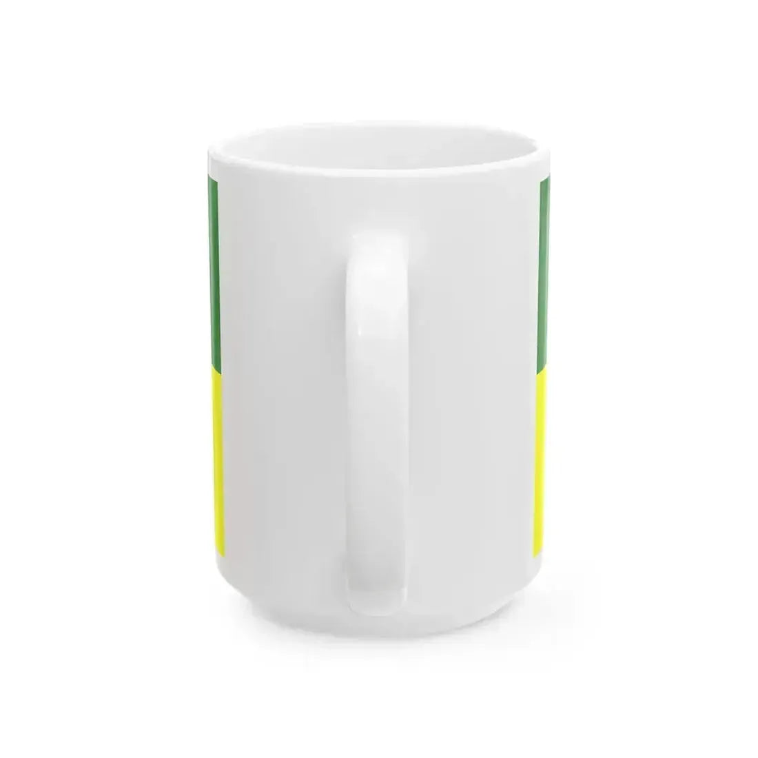 Bandera Canton San Fernando (Ecuador) White Coffee Mug - Go Mug Yourself