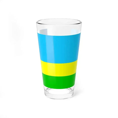 Bandera Canton San Lorenzo Ecuador (Ecuador) Pint Glass 16oz 16oz - Go Mug Yourself
