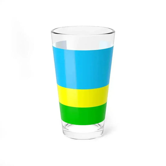 Bandera Canton San Lorenzo Ecuador (Ecuador) Pint Glass 16oz 16oz - Go Mug Yourself