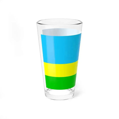 Bandera Canton San Lorenzo Ecuador (Ecuador) Pint Glass 16oz - Go Mug Yourself