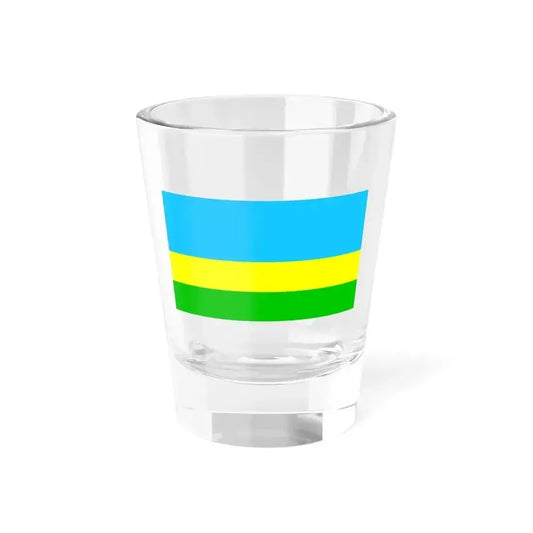 Bandera Canton San Lorenzo Ecuador (Ecuador) Shot Glass 1.5oz 1.5oz - Go Mug Yourself