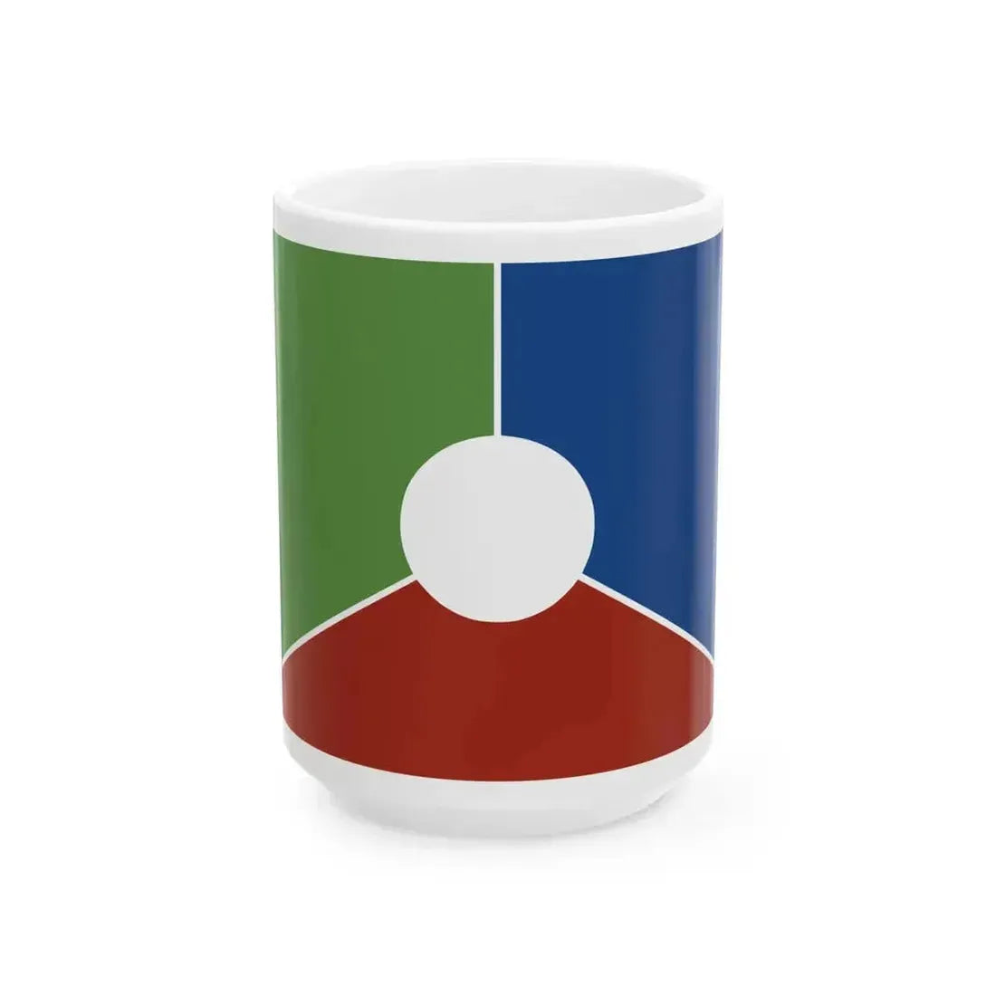 Bandera ciudad de Reconquista Santa Fe (Argentina) White Coffee Mug 15oz - Go Mug Yourself