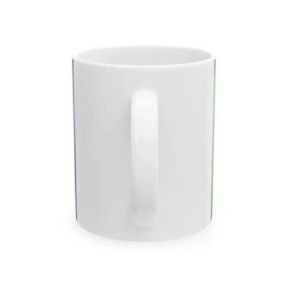 Bandera ciudad de Reconquista Santa Fe (Argentina) White Coffee Mug - Go Mug Yourself