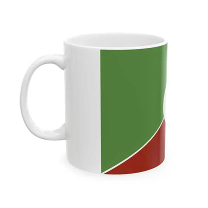 Bandera ciudad de Reconquista Santa Fe (Argentina) White Coffee Mug - Go Mug Yourself