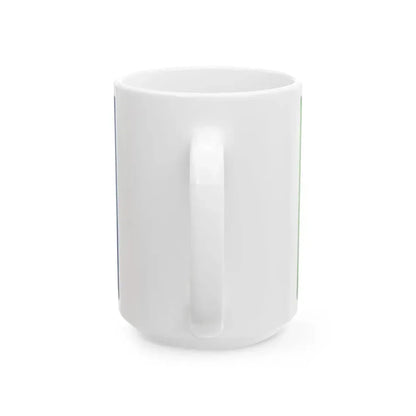 Bandera ciudad de Reconquista Santa Fe (Argentina) White Coffee Mug - Go Mug Yourself