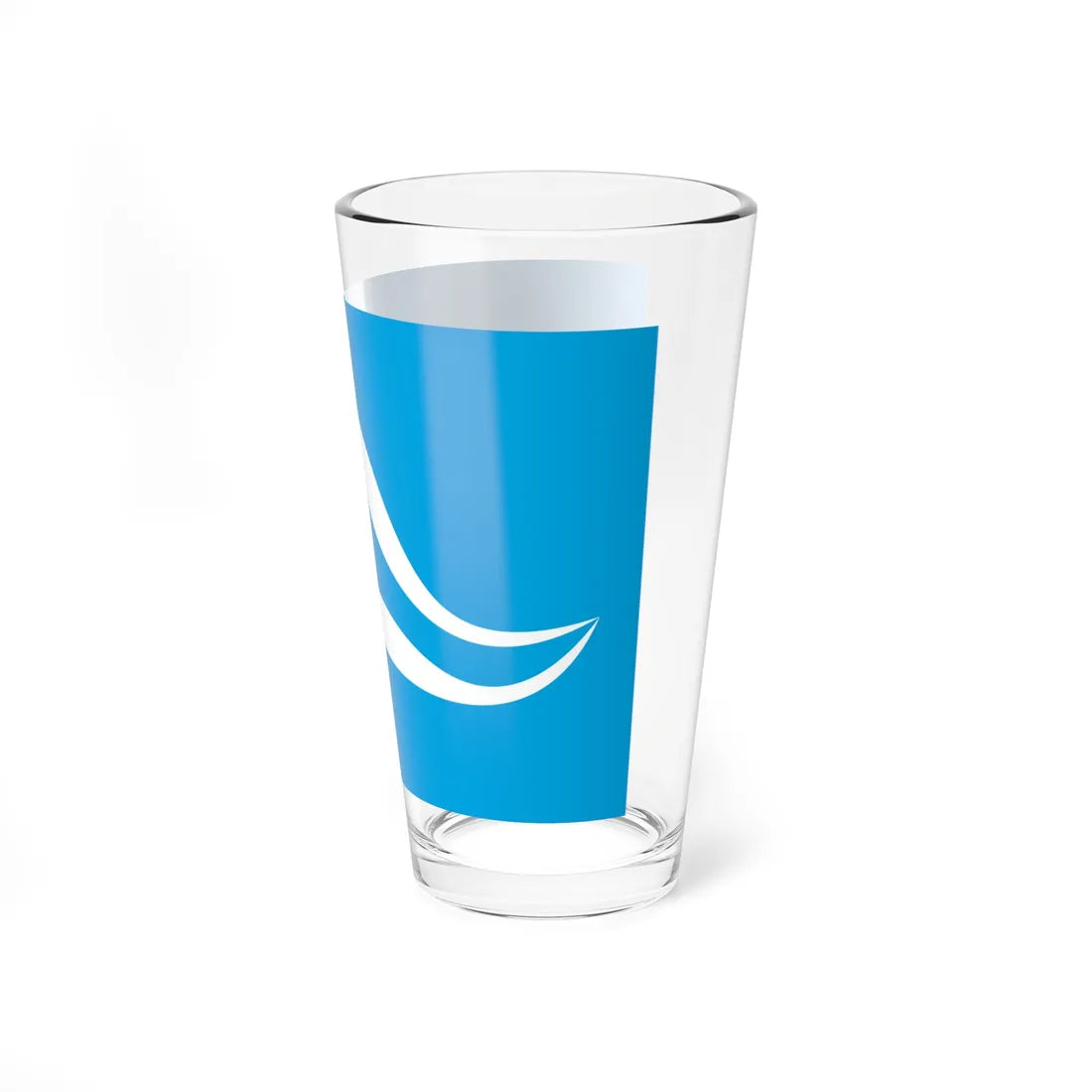 Bandera ciudad Neuquén (Argentina) Pint Glass 16oz - Go Mug Yourself