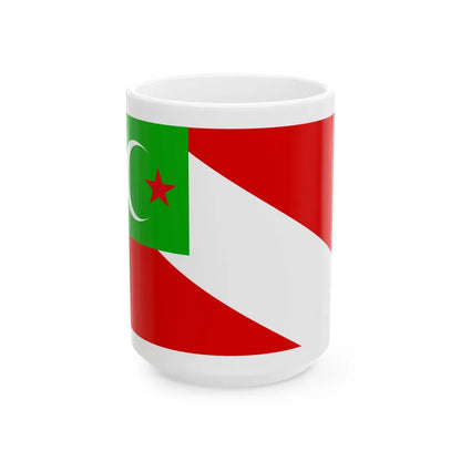 Bandera confederats seminola (United States) White Coffee Mug 15oz - Go Mug Yourself