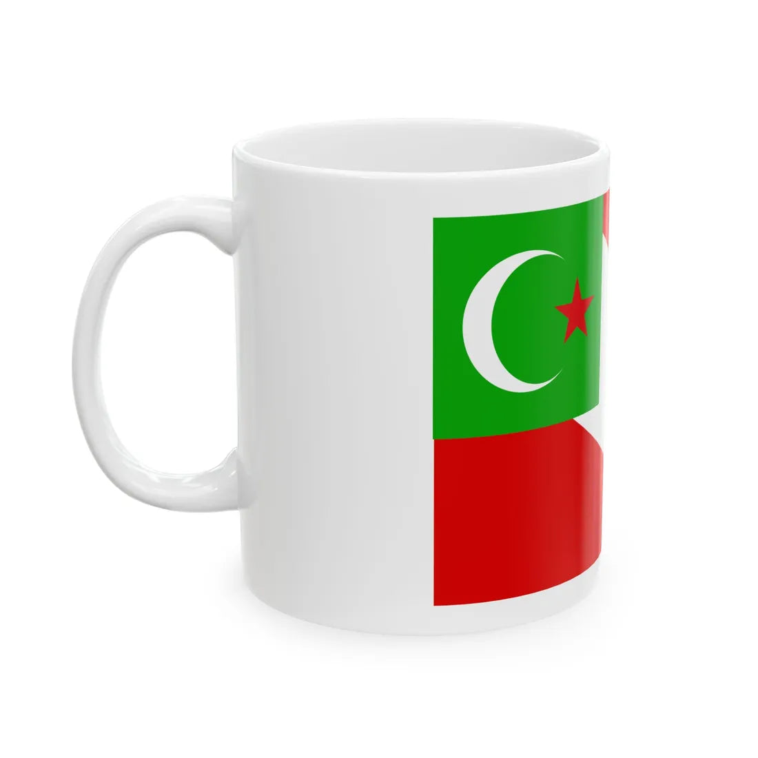 Bandera confederats seminola (United States) White Coffee Mug - Go Mug Yourself