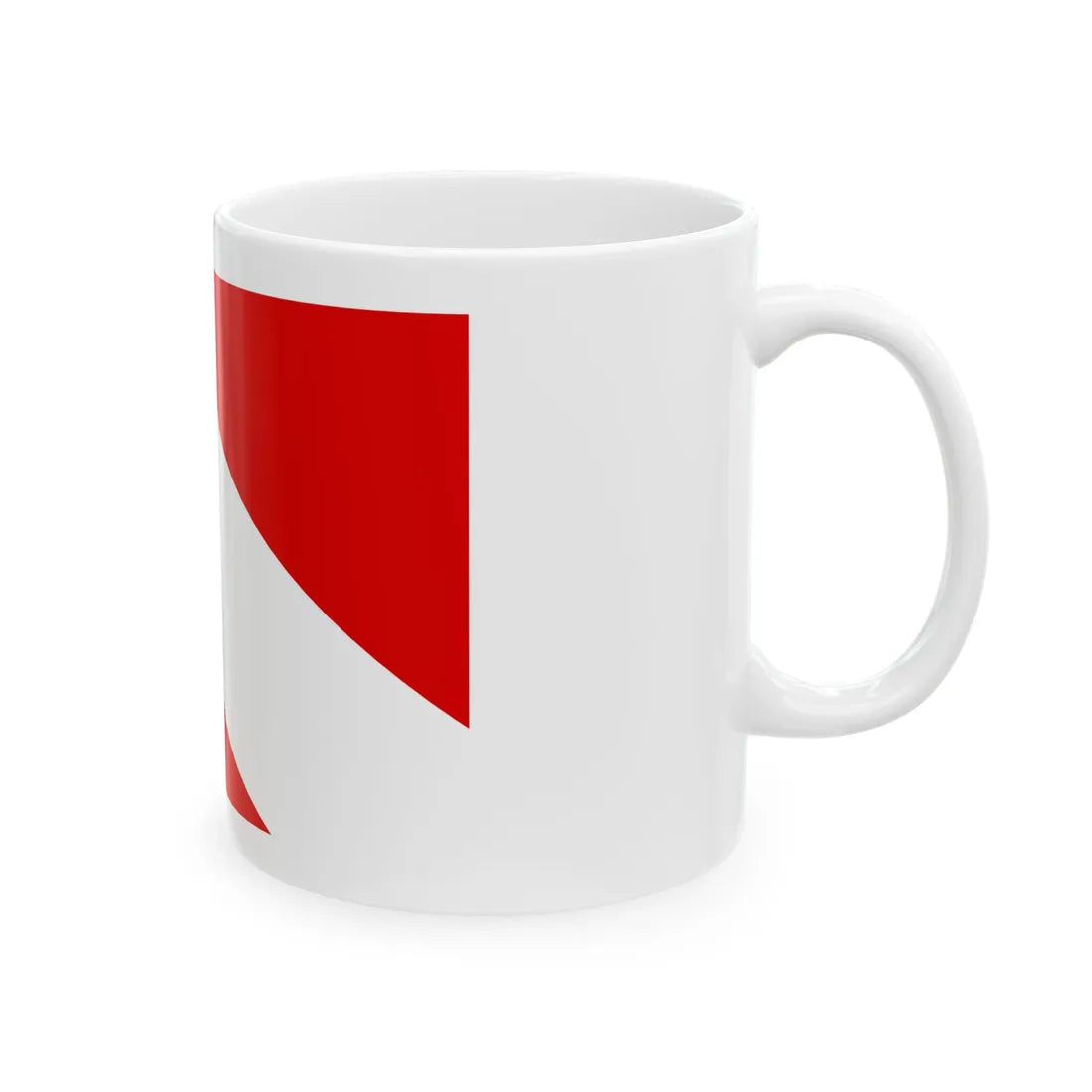 Bandera confederats seminola (United States) White Coffee Mug - Go Mug Yourself