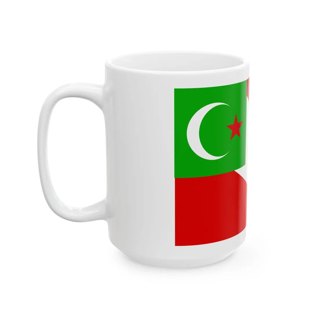 Bandera confederats seminola (United States) White Coffee Mug - Go Mug Yourself