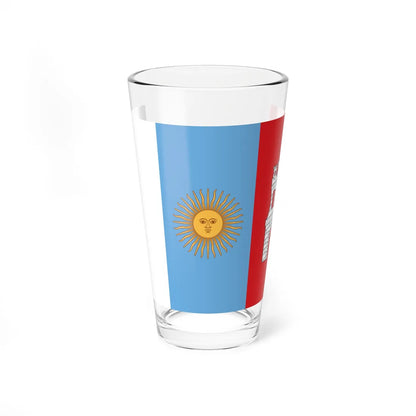 Bandera Cordoba-inof (Argentina) Pint Glass 16oz 16oz - Go Mug Yourself