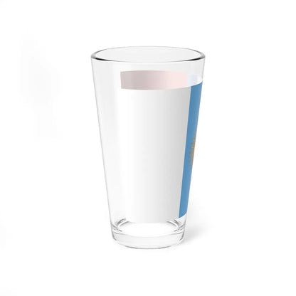 Bandera Cordoba-inof (Argentina) Pint Glass 16oz - Go Mug Yourself