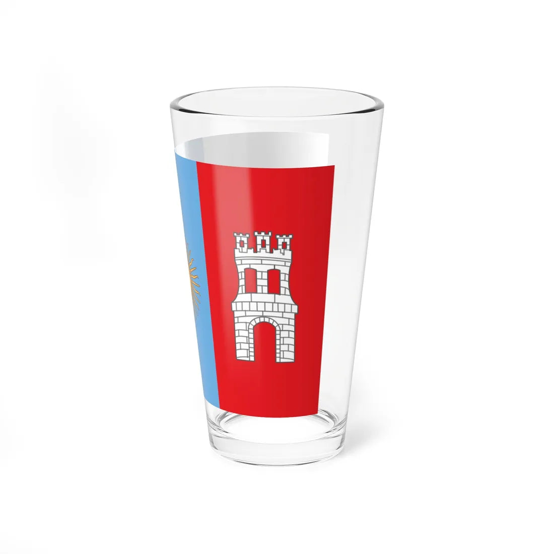 Bandera Cordoba-inof (Argentina) Pint Glass 16oz - Go Mug Yourself