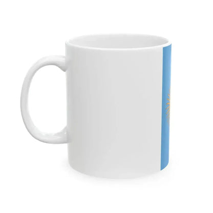 Bandera Cordoba-inof (Argentina) White Coffee Mug - Go Mug Yourself