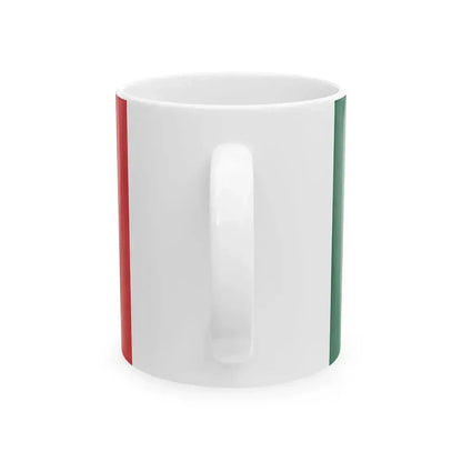 Bandera Cuatro estrellas Mexico-Alto Mando (Mexico) White Coffee Mug - Go Mug Yourself