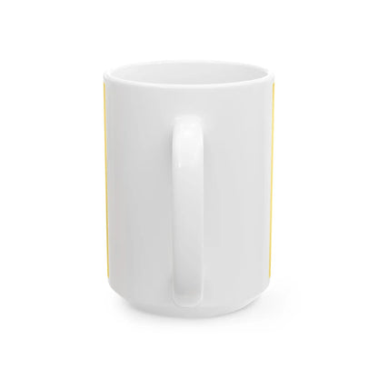 Bandera danesos Slesvig Sud (Germany) White Coffee Mug - Go Mug Yourself