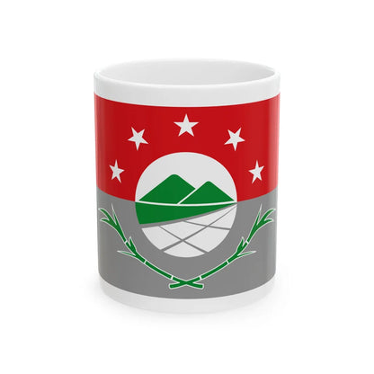 Bandera de Aguadulce Panama (Panama) White Coffee Mug 11oz - Go Mug Yourself