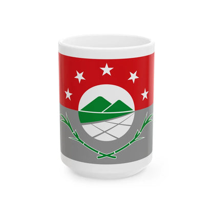 Bandera de Aguadulce Panama (Panama) White Coffee Mug 15oz - Go Mug Yourself