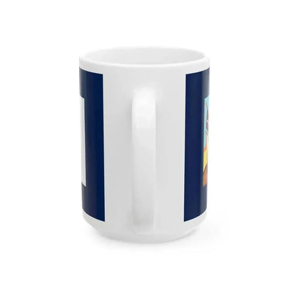Bandera de Allende anverso y reverso Cruz (Mexico) White Coffee Mug - Go Mug Yourself