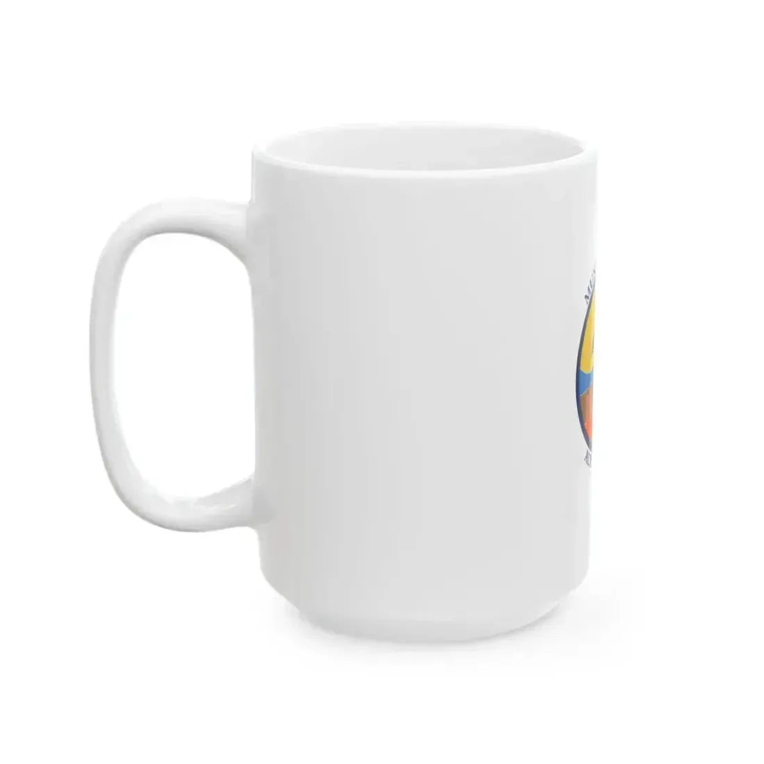 Bandera de Alto Hospicio (Chile) White Coffee Mug - Go Mug Yourself