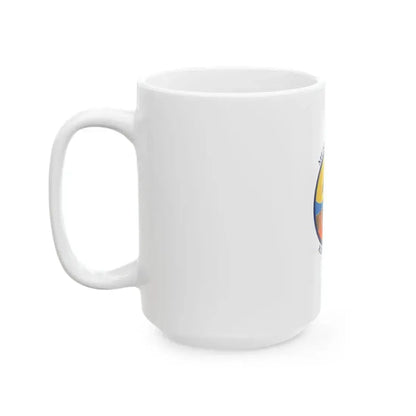 Bandera de Alto Hospicio (Chile) White Coffee Mug - Go Mug Yourself